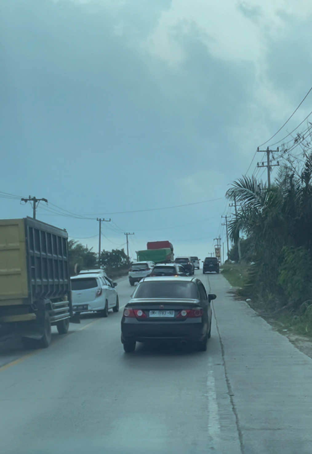 Telat pijak tinggal 