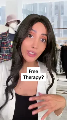 Sure, this store offers therapy…but make sure to get that from Mercedes only 💅🏽😎  #tiktokskit #retailtherapy #customer 