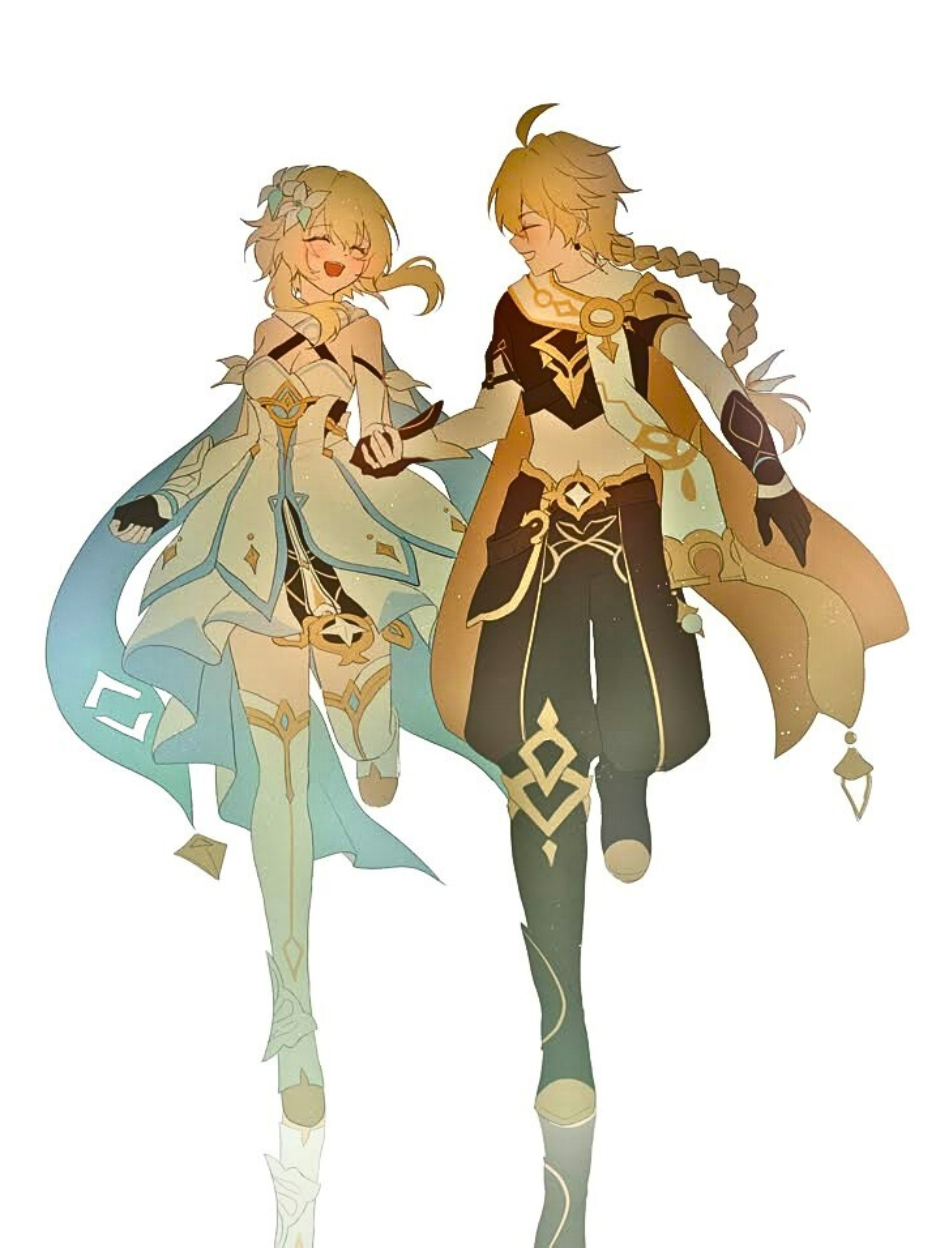 جارييي البكاءءءء 😭😭💔💔  #GenshinImpact #Lumine #Aether 