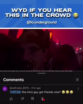 Wyd if the guy next to you at the #Osamason show starts stimming... 😭‼️ @josh  (Original video @ Josh on Youtube - Osamason Live/Nine Vicious Live) #undergroundrap #ninevicious #concert #rapconcert