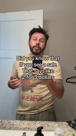 2 for 3 bucks… or 1 for 1.50… that’s not “saving” that’s math.