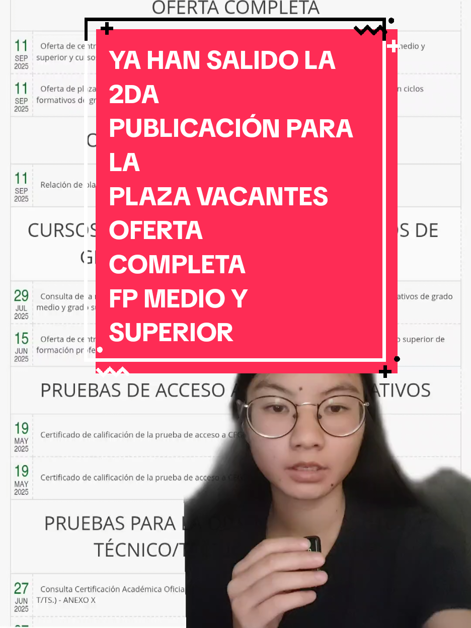 YA HAN SALIDO LA 2DA  PUBLICACIÓN PARA LA  PLAZA VACANTES OFERTA  COMPLETA  FP MEDIO Y SUPERIOR  ANDALUCÍA . #ciclosformativos #formacionprofesional #listasdeesperaciclosformativos #adjudicaciones #fpandaluza 