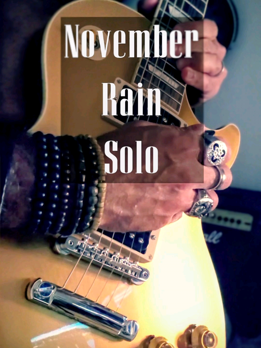 🎩 SLASH vibes 🎸 Gibson Victoria Goldtop 🌧️ November Rain solo  💬 Laisse un commentaire si tu veux le solo FINAL !  #gunsnroses #novemberrain #slash #gibsonlespaul #rocklegend 