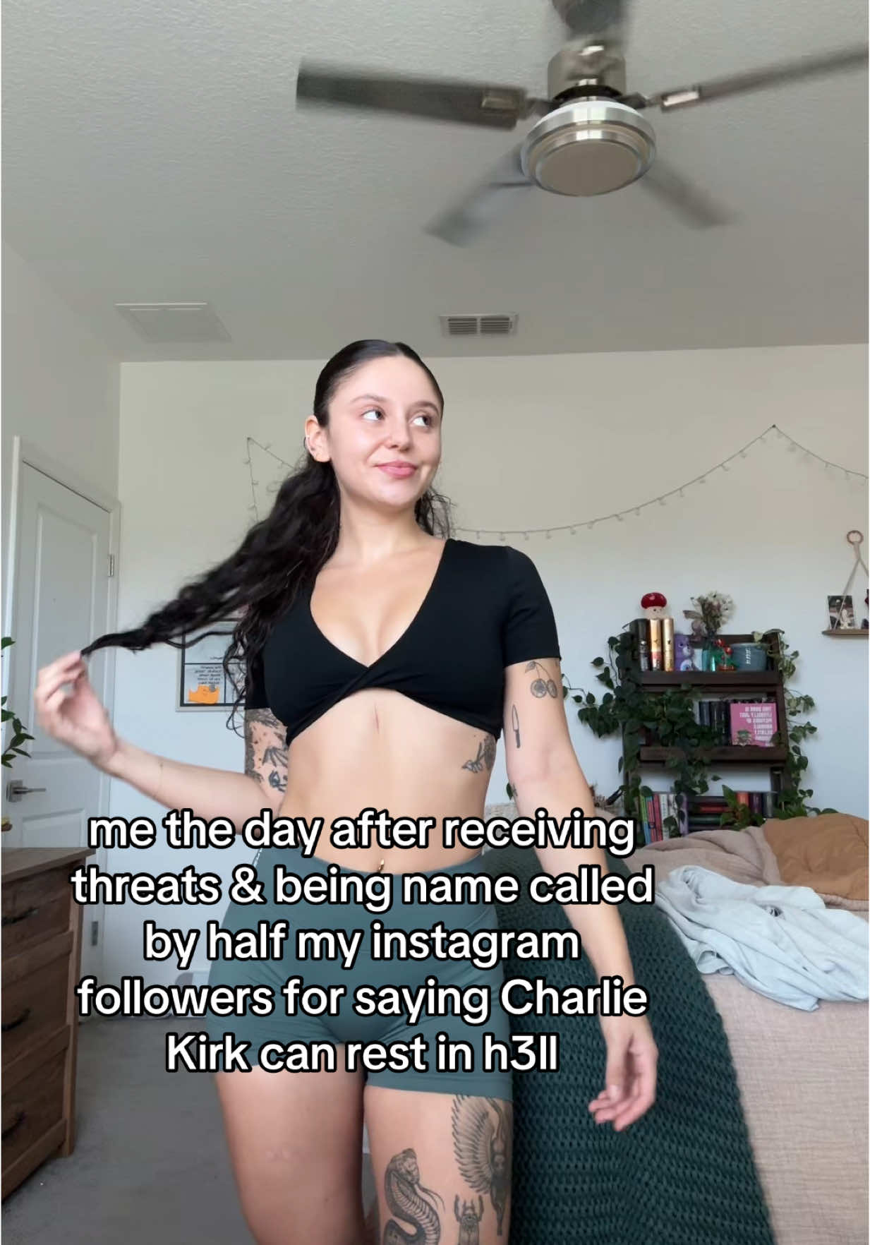 mind you it was rage bait but they are too dumb to realize HAHAHA #fyp #charliekirk 