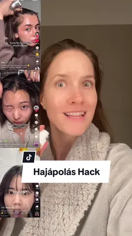 Új koreai trükköt próbáltam ki! Legyen 2.rész az eredménnyel?🤔 #dodabeauty #koreai #kbeauty #hajápolás #haj #hairtok #haircare #hairtips #hajtippek 