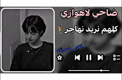 #أغنيه_نهاجر_وننساهم #ضاحي_لاهوازي #foryoupage #البس_السماعه🎧 #مالي_خلق_احط_هاشتاقات 