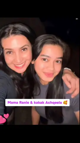 Mama Ranie & kakak Achqeela 🥰🥰 JANGAN SALPAK !! Jangan lupa vote Mohan & Aqeela ya gais 🥰🥰 #aryamohan #aqeelacalista #moqeel #fyp 