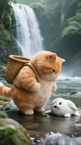 oyen #orangecat #aivideo #funnyvideo #catlovers 