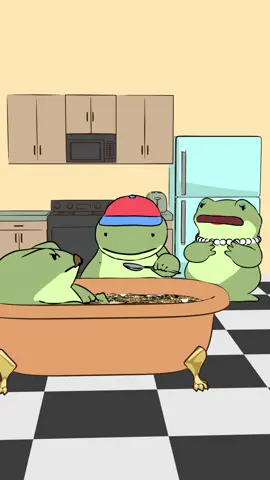 Fun fact: In parts of Russia and Finland, people used to drop live frogs into buckets of fresh milk to keep it from spoiling. The frogs’ skin secretes antimicrobial compounds that helped slow the growth of bacteria, working as a natural preservative before refrigeration was common. 🐸🥛🥣 #naturalhabitatshorts #naturalhabitok #naturalhabitat 