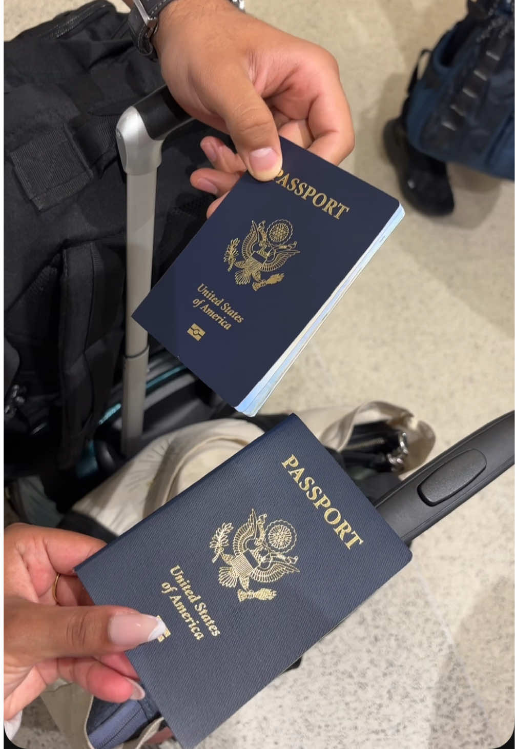 Birthday trip here I come! Thank you to my man🥰#birthdaytrip #mynameis #vacations #airport 