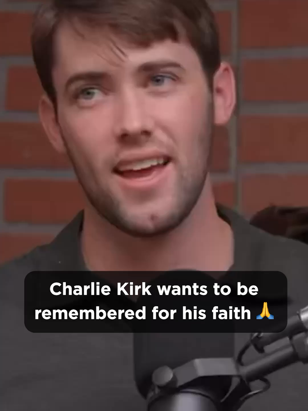 Faith above all. Charlie Kirk knew that—and he lived it boldly. Please continue praying for the Kirk family as they grieve and adjust to life without him. #CharlieKirk #RememberingCharlie #Christian