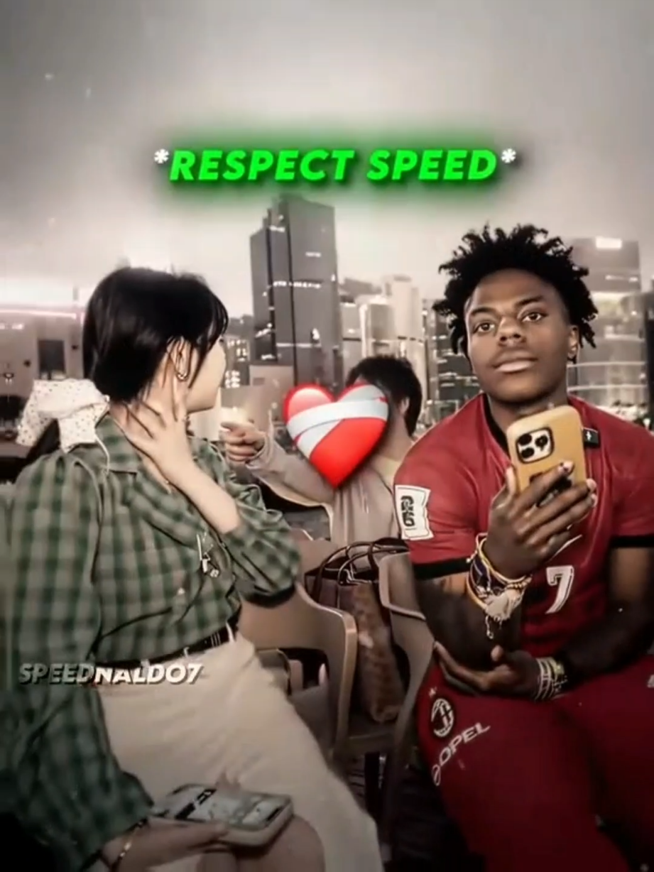 W Speed 🫡❤️‍🩹 #fyp #ishowspeed #respect #viral #respectmoments 