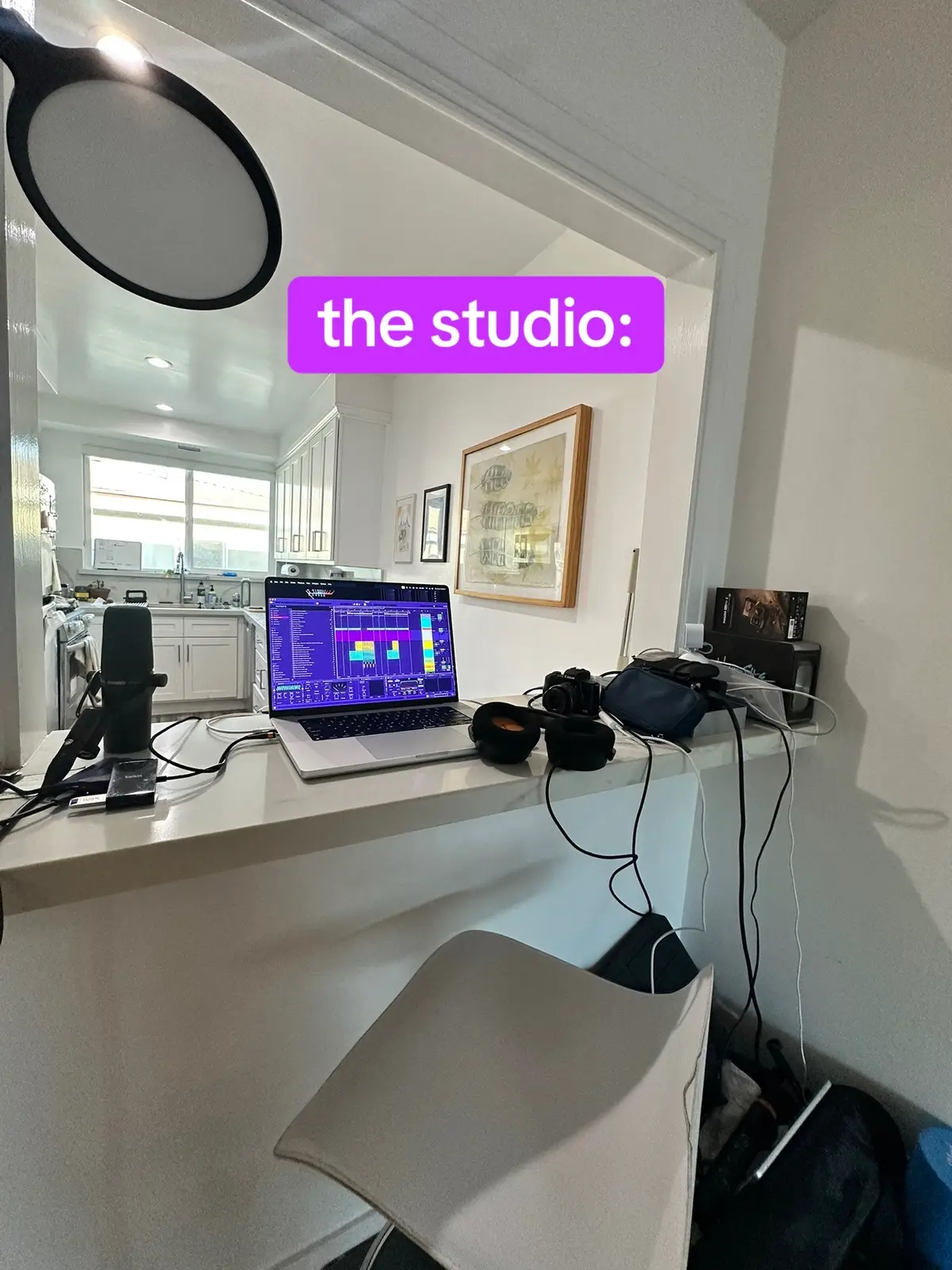 one day ill get a big space again so i can pull my studio gear out of storage💜 very grateful for what i got!!!!😀💜🫵🏼 #bassmusic #dj #edmproducer #dubstep 