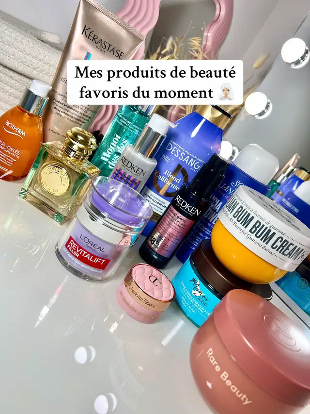 Favorite Beauty Products @adoptparfums @Rare Beauty @Sol de Janeiro Inc @Charlotte Tilbury @Yves Rocher France @L’Oréal Paris @Biotherm @Redken  @Kérastase #skincare #parfum #sephora #beauty #tiktokmademebuyit 