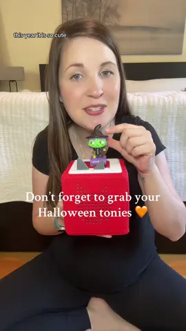 One of the cutest Halloween Tonies, loved especially by my 3 year old. It’s the cutest audiobook of “scary stories” #spookytalestonie #toniebox #tonies #halloweentonies #holidaytonies 