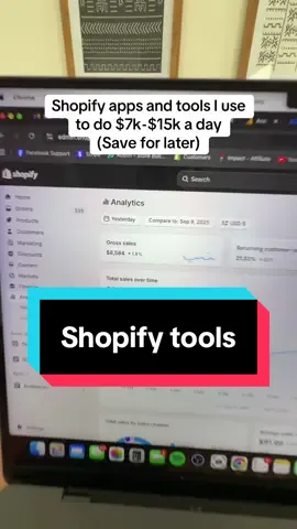 My favorite Shopify apps and tools right now.  #dropbotai #shopify #creativeos #shopifyapps #ecommerce 