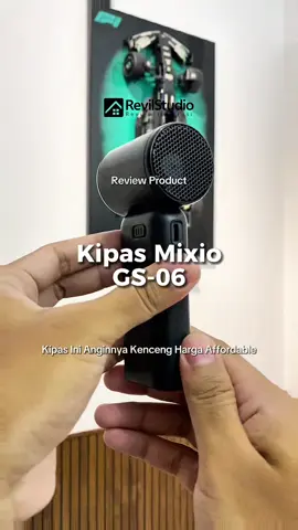 Kipas Mini turbo Mixio GS 06 anginnya kenceng harga affordable @MIXIO  #kipasangin #kipasturbo #kipasmini #kipasmixio #mixio 