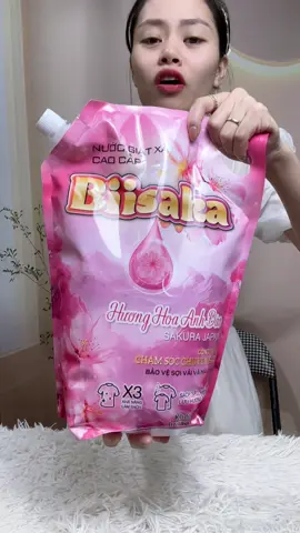 Nước  giặt cao cấp hương hoa anh đào#nuocgiatbiisaka #nuocgiat #phuongsuka97 #biisaka 