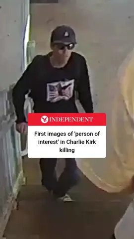 The FBI have released two images of person of interest in the shooting of conservative influencer Charlie Kirk in Utah. Click link in bio for more 🔗