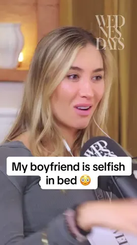 Can’t feel a thing mate 🤣💀 what’s the best way to deal with a selfish partner? Search ‘Wednesdays’ on YouTube, Spotify and Apple for the full episode. @Sophie Habboo @Melissa #sophiehabboo #melissatattam #relationshiptips #relationshipadvice 
