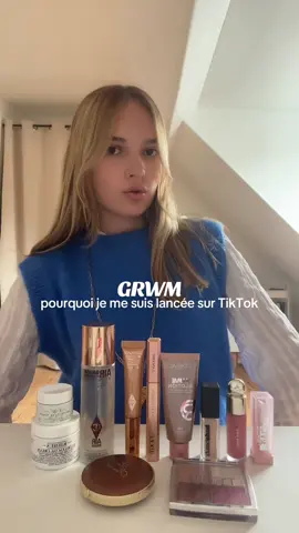GRWM  @Charlotte Tilbury @Rare Beauty @Diorbeauty @Too Faced @Maybelline France @Kiehl's Since 1851 @Lancôme @Huda Beauty @NYX COSMETICS FRANCE 