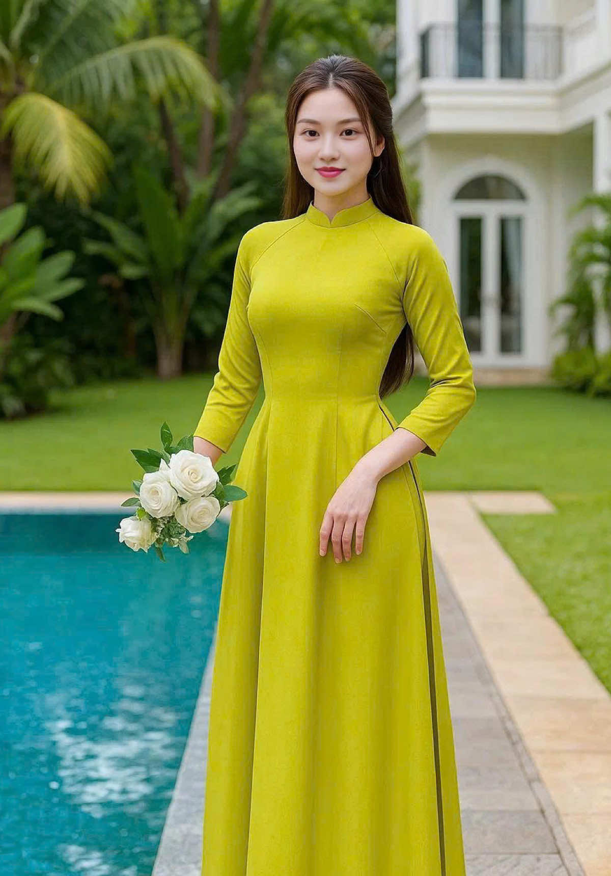 Bộ áo dài trơn chất vải lụa tây thi 😍#xuhuong #aodaitruyenthong #aodaivietnam #aodaitruyenthongvietnam #aodai 