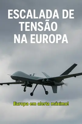 Drones russos violam espaço aéreo da Polônia e aumentam risco de conflito direto com a OTAN. A União Europeia classifica o ato como “agressivo e imprudente” e alerta para possível escalada da guerra. #Polônia #rússia #otan #tensão #guerra 