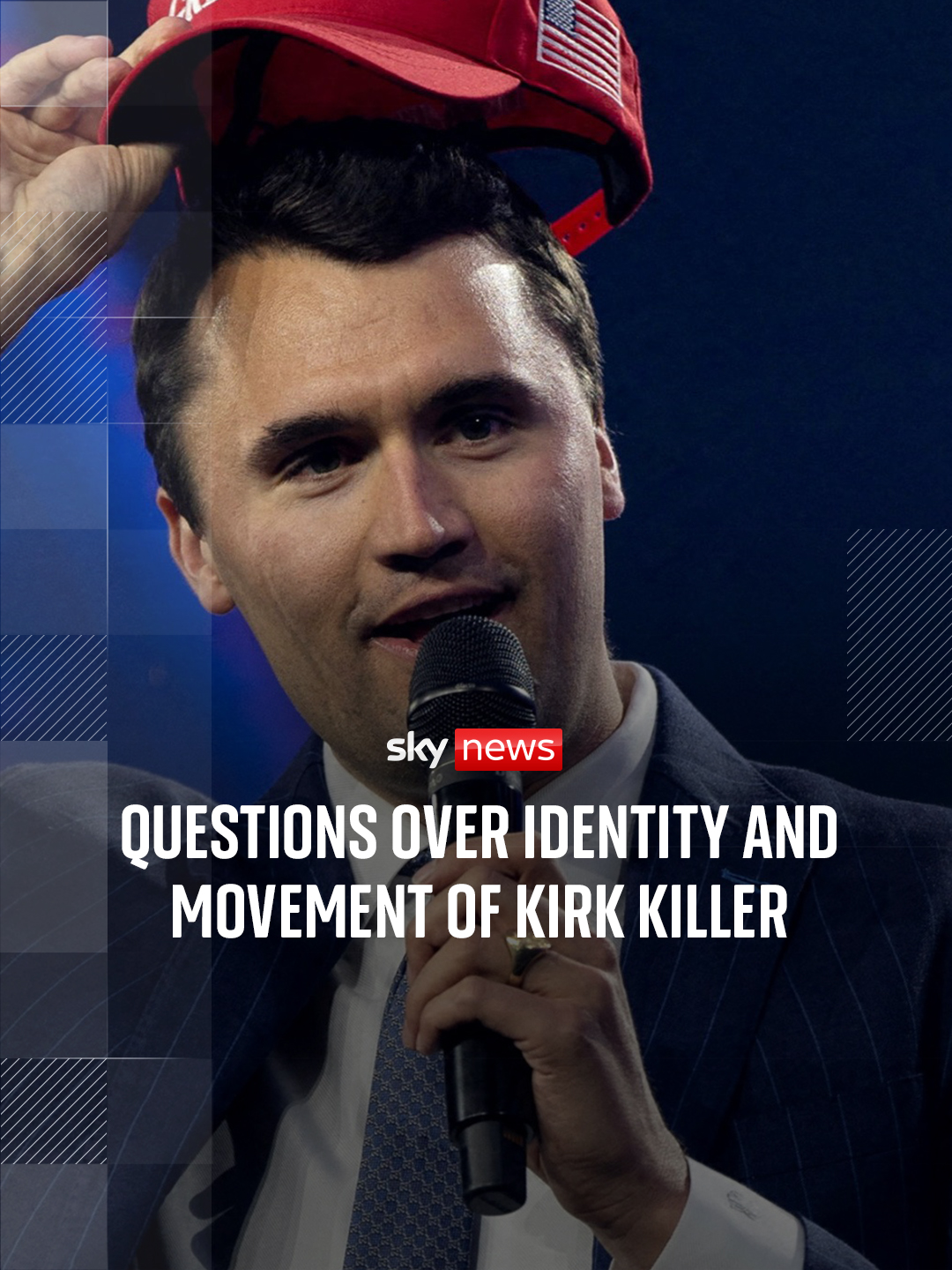 Police have said that the person of interest in the shooting of right-wing activist Charlie Kirk, 'blended in well with college institution'. #CharlieKirk #SkyNews