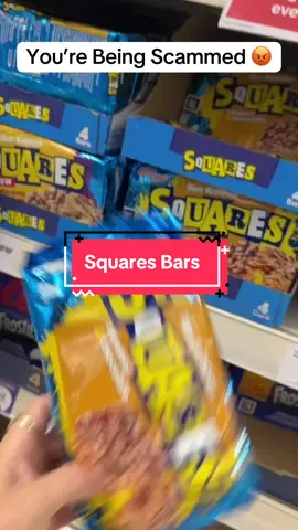 Stop being scammed buying squares bars for your kids #squaresbars #cereal #kidslunch #ricekrispietreats #tiktokmademebuyit 