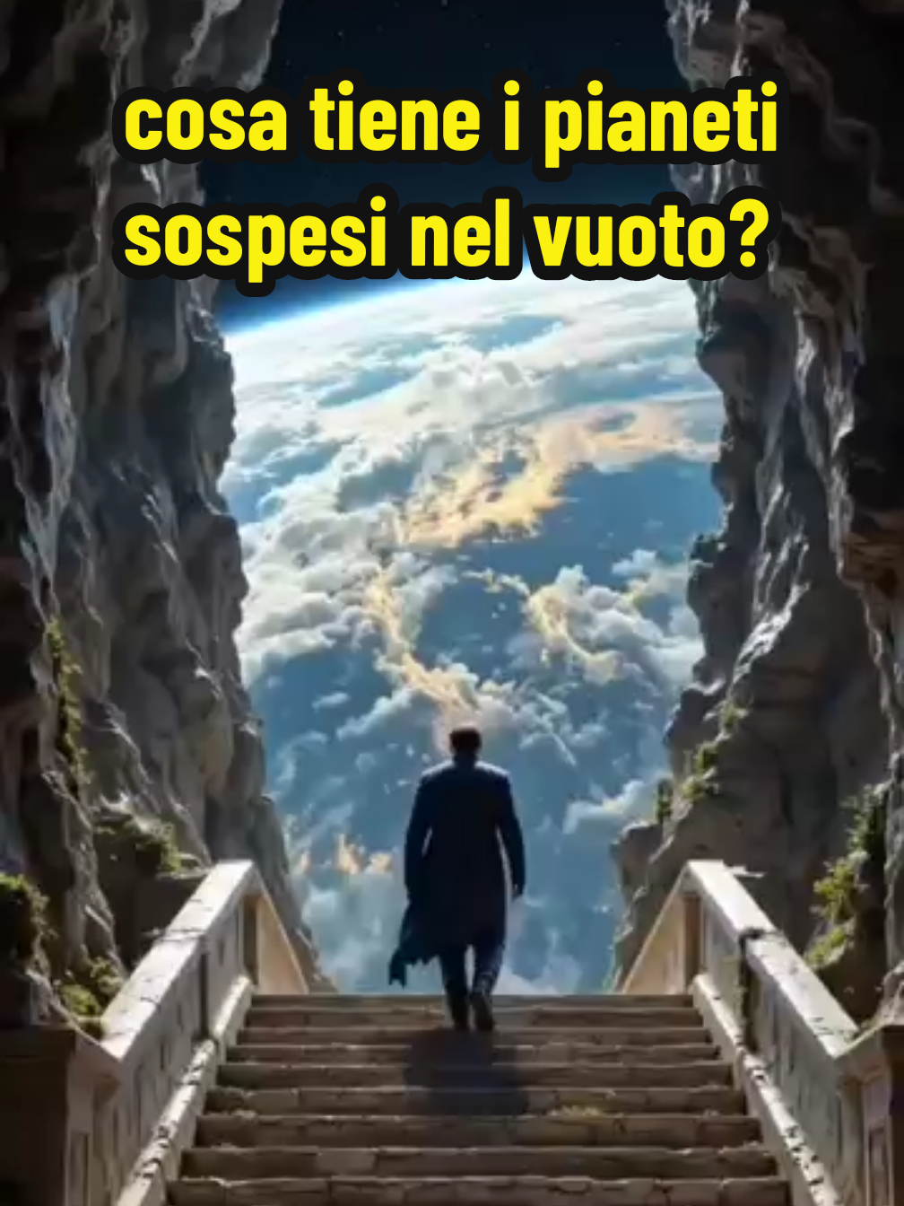 cosa tiene i pianeti sospesi nel vuoto dello spazio? #sole #spacex #nasa #sistemasolare #gravity 