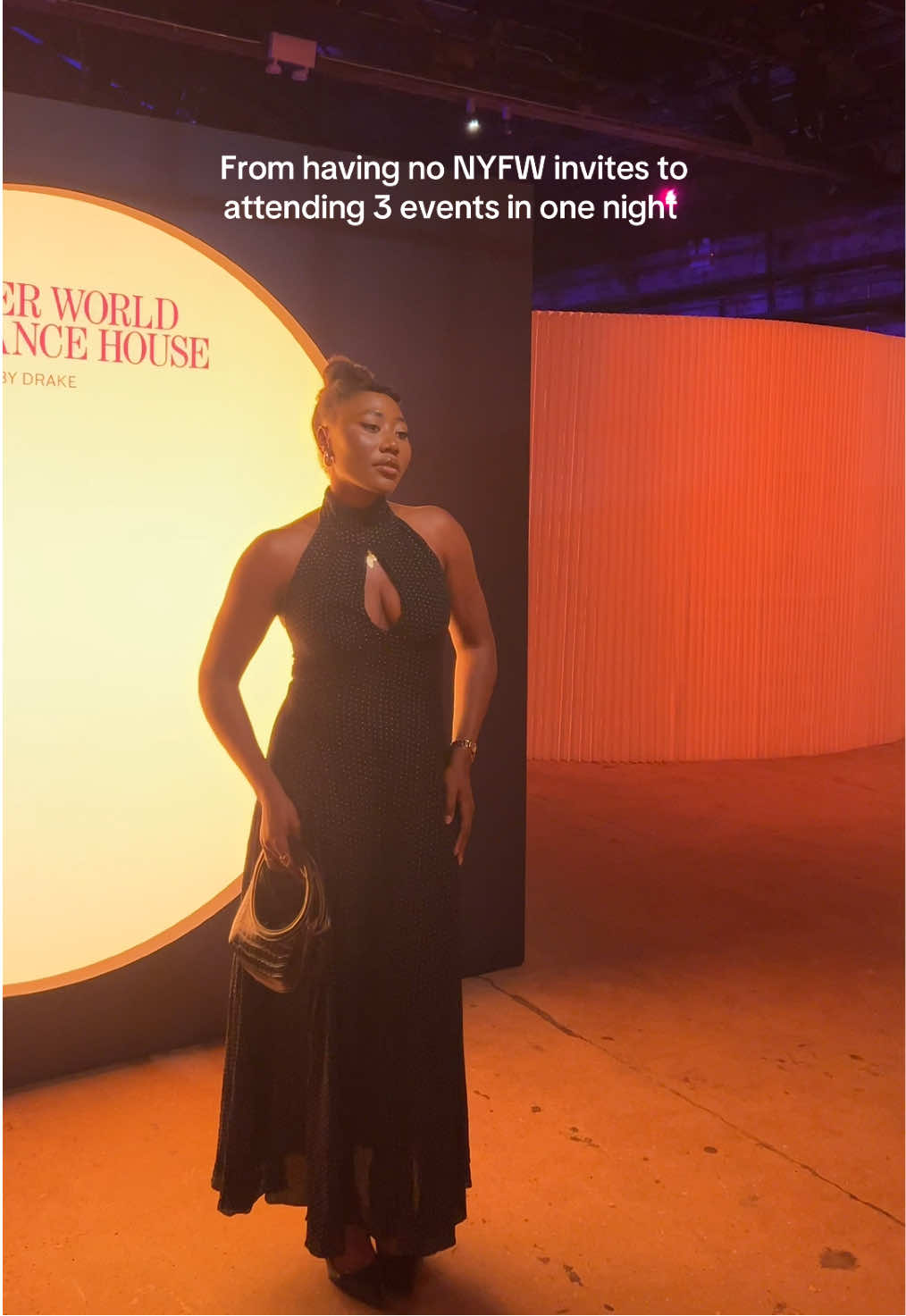 I find NYFW exciting I’m also grateful to people who think of me for their plus one  #nyfw 