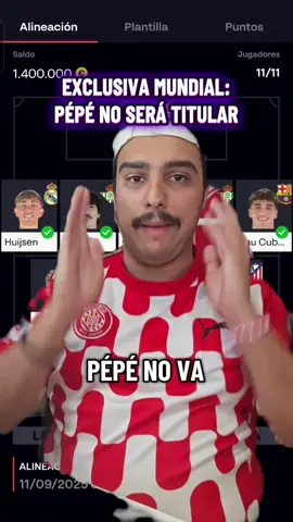 Exclusiva mundial: Pepe del Villareal no va a ser titular frente el Atlético de Madrid en LA LIGA EA SPORTS #atleticodemadrid #DeportesEnTikTok #tiktokfootballacademy #thisisfutbol #laliga 