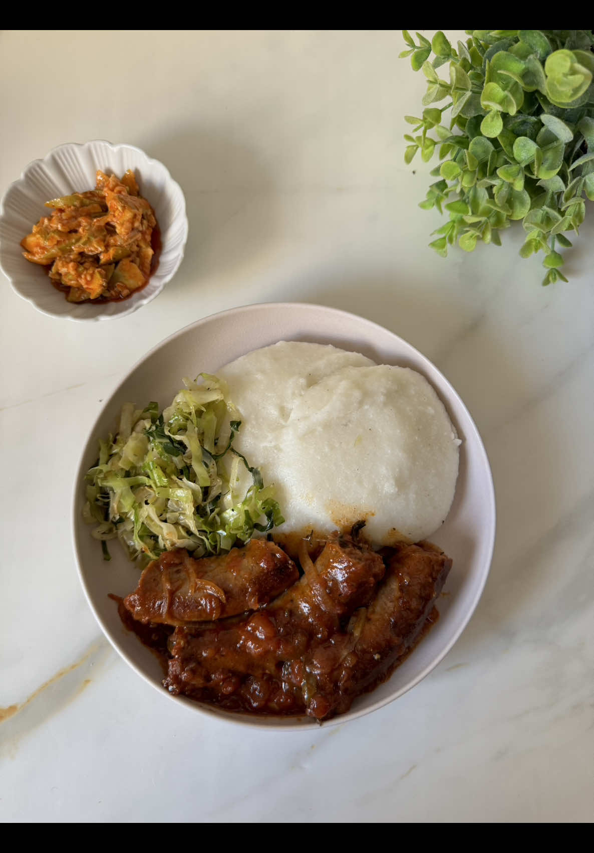 Quick Dinner | Pap, Wors & Cabbage