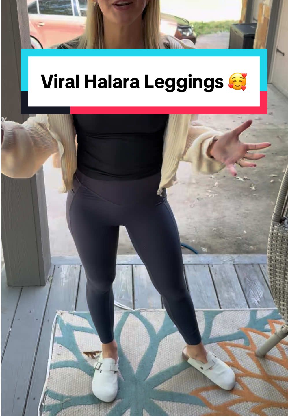 The most comfy leggings ever 😳⬆️ #linkabove #halara #halaraleggings #leggings #womensfashion 
