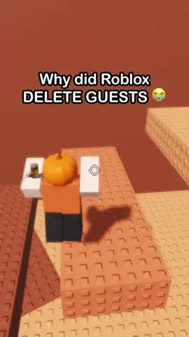 Why Did Roblox Remove Guests 😭🙏 #roblox #robloxfyp 