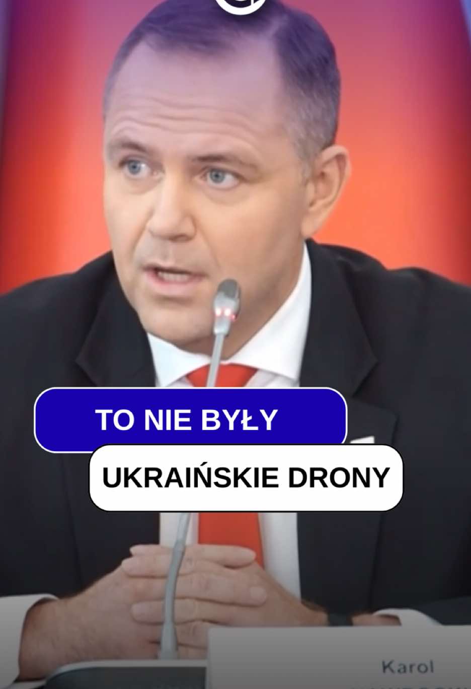 Karol Nawrocki:  🗣️ nie możemy ulegać rosyjskiej dezinformacji. To nie były ukraińskie drony! 