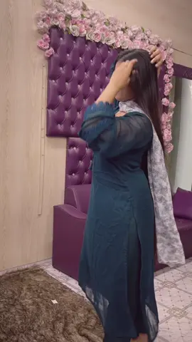 Most demanding blue dress!