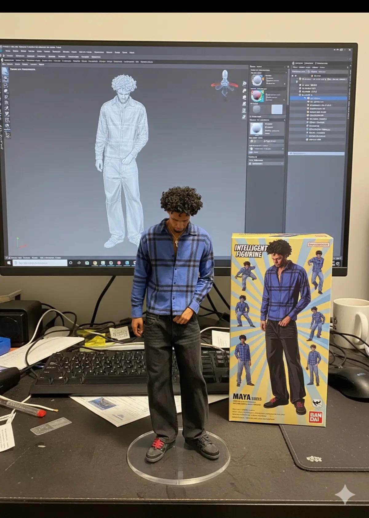 #fyp #viral #ai #actionfigures #fashion 