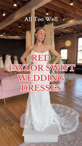 Wedding dresses inspired by Taylor Swift’s Red album ❤️ Which Red song is your favorite and would you wear that dress? Let us know in the comments! 💌 #taylorswift #taylorswiftweddingdresses #red #2026brides #weddingdressinspo red Taylor swift, red album as wedding dresses 
