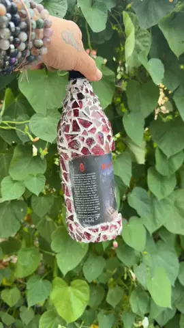 Mosaic projects have been my obsession lately. Recently I was given a whole collection of these horror themed bottles to have fun with. Keep an eye out for the next one! #mosaicart #dracula #spookyseason #colorado 