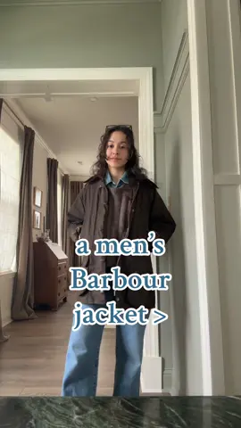 my favorite coat EVER, it’s too good @Barbour. and a Braidy loop, of course.  #barbour #fallfashion #knitting #knittok #knit