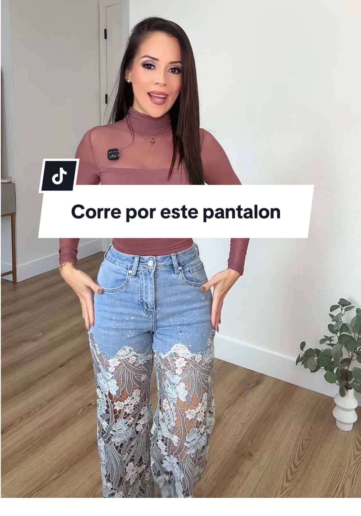 Uso talla 24🔗⬆️⬆️ es demasiado hermoso #jean #bluejeans #pants #ropamujer #tiktokshopcreatorpicks 