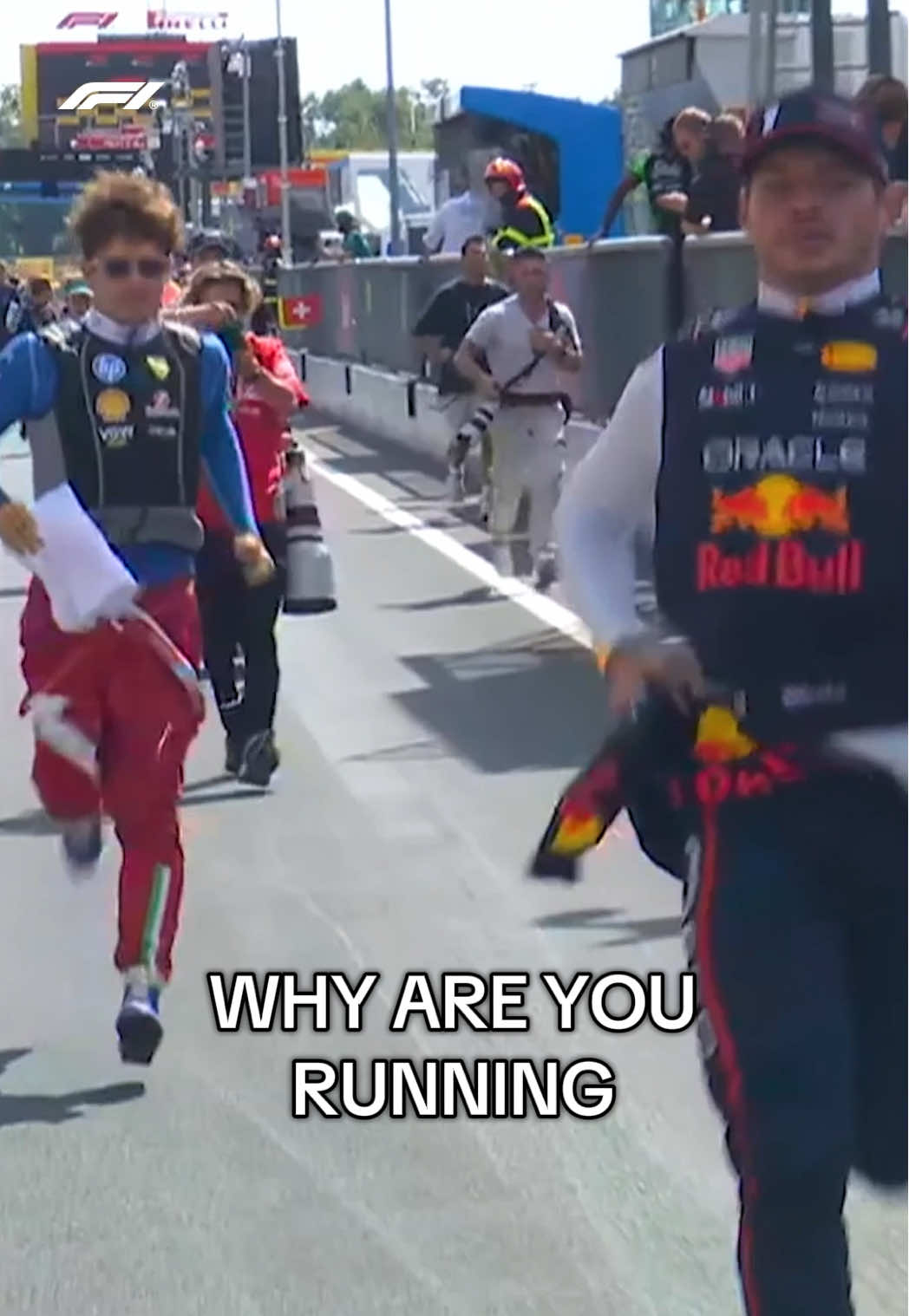 they were really fighting for their lives out there 🏃‍♂️💨😭 #f1 #maxverstappen #charlesleclerc #f1drivers #italiangp 