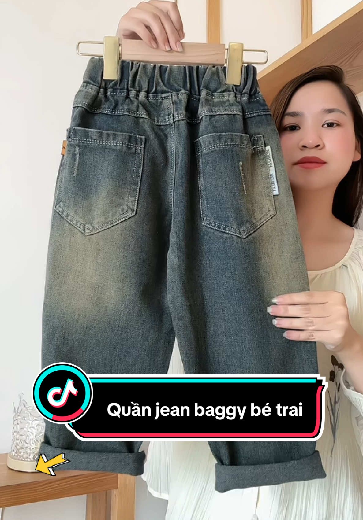 Quần bò jean bé trai dáng baggy mặc đi học đi chơi 12-38kg. #megaoreview123 #quanaotreem #quanbetrai #quanjeanbetrai #jeanbetrai 
