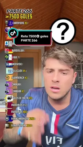 🤫🤫🤫🤫🤫🤫🤫🤫 NO SPOILER #reto #7500 #goles 