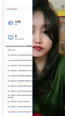 maksimum ipk di semester akhir ini🥹, tinggal skripsian doang #hukum #ipk #fyp 