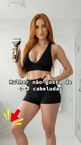 Mulher não gosta de ⚽️⚽️ cabeluda, compre sua máquina e pare de passar vergonha. #carro #moto #futebol #bolsonaro #novinha 