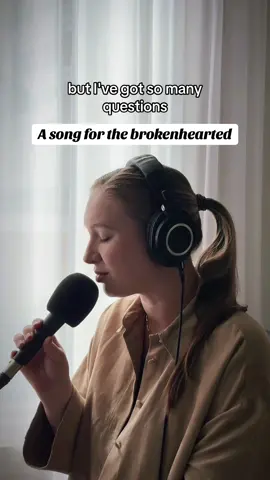 A lot of people have words today, mine I put in a song ❤️“The Lord is close to the brokenhearted and saves those who are crushed in spirit”