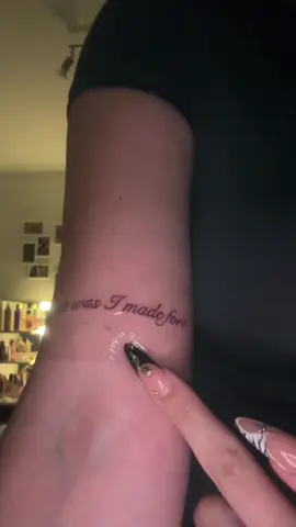 What was I made for? #tatto#billieeilish @BILLIE EILISH 