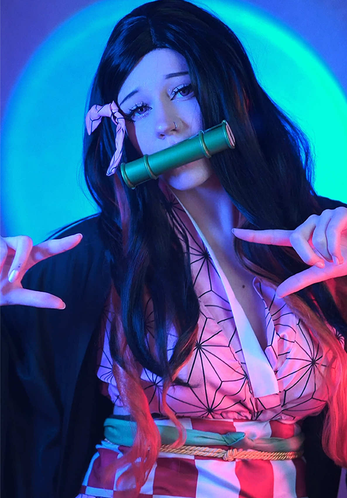 #demonslayercosplay #nezukokamadocosplay 